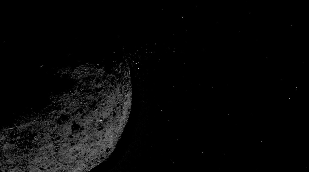 Where rocks come alive: OSIRIS-REx observes an asteroid in action