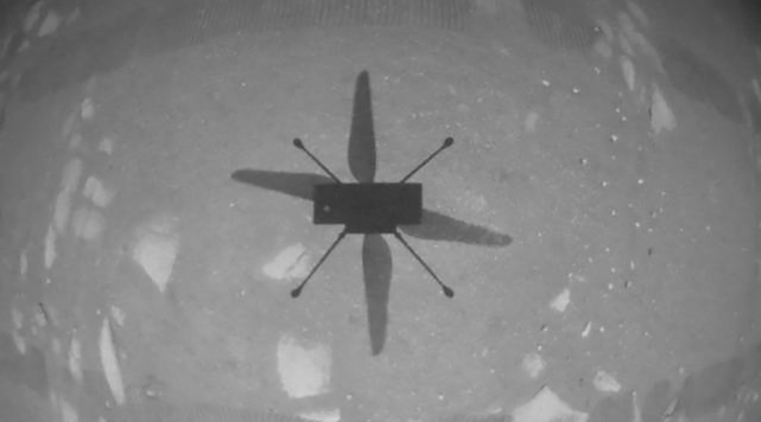 Ingenuity makes its first controlled flight on Mars