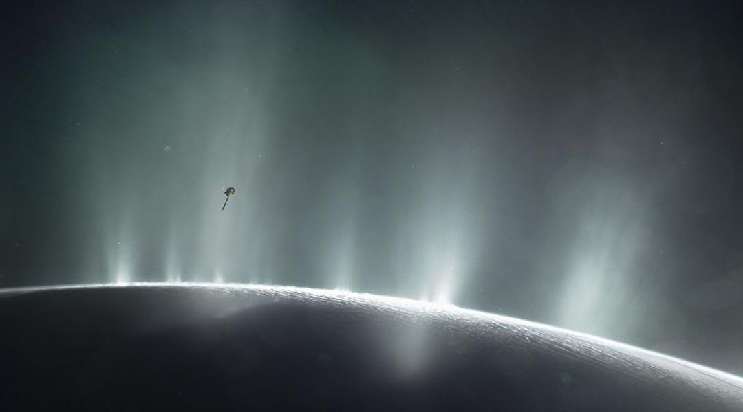 Methane on Enceladus could be a possible sign of life