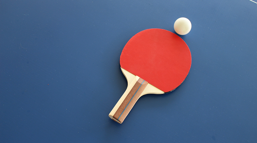 The future of athletics? Smart ping pong paddles.