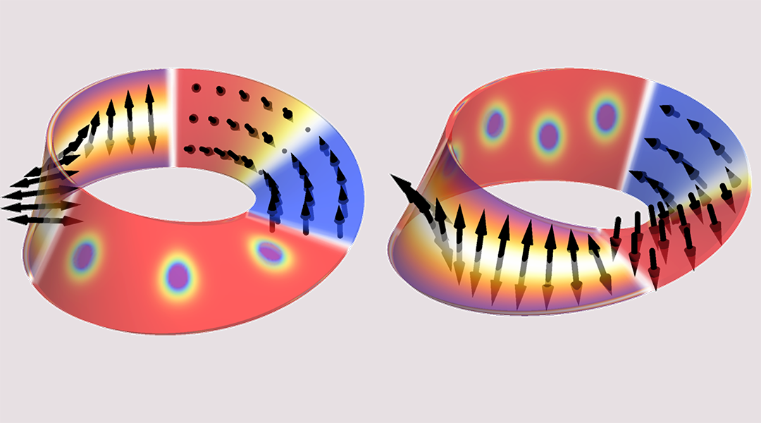 curvilinear materials properties