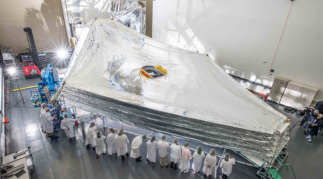 James Webb Space Telescope sunshield