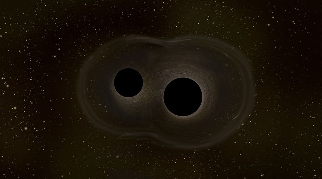 Twomerging black holes