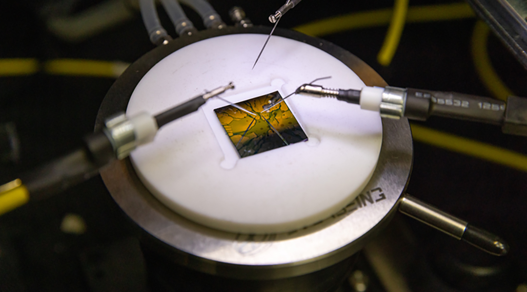 organic semiconductor made using a solvent-based processing technique