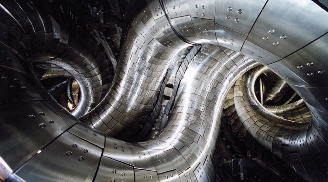 Nuclear fusion reactor Large Helical Device.