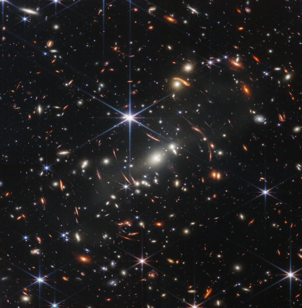 Galaxy Cluster SMACS 0732 taken by the JWST