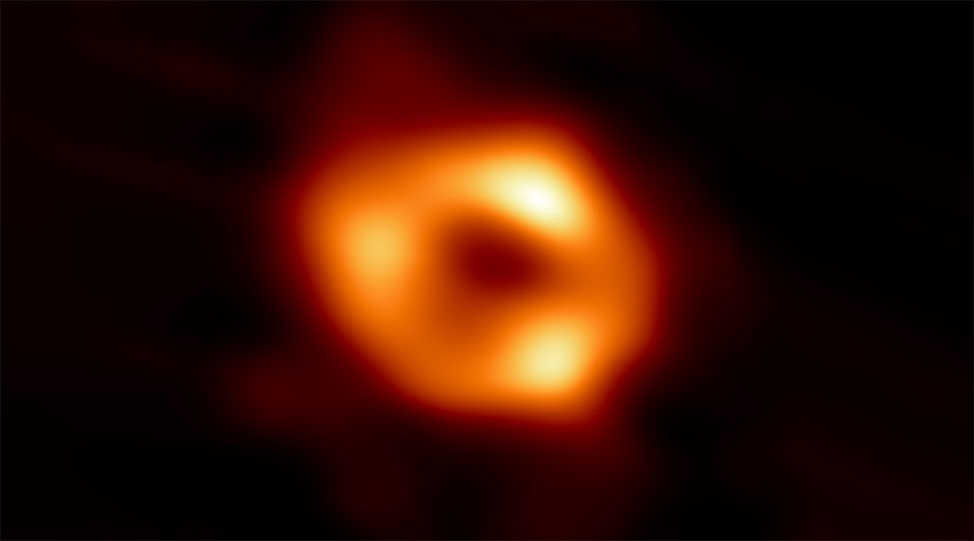Event Horizon Telescope first image of a black hole.
