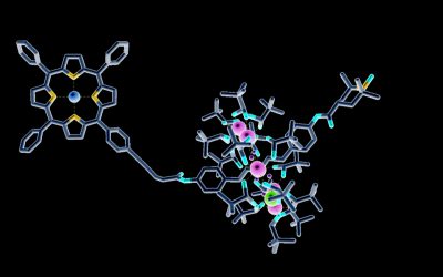 Three distinct molecular qubits in one supramolecule