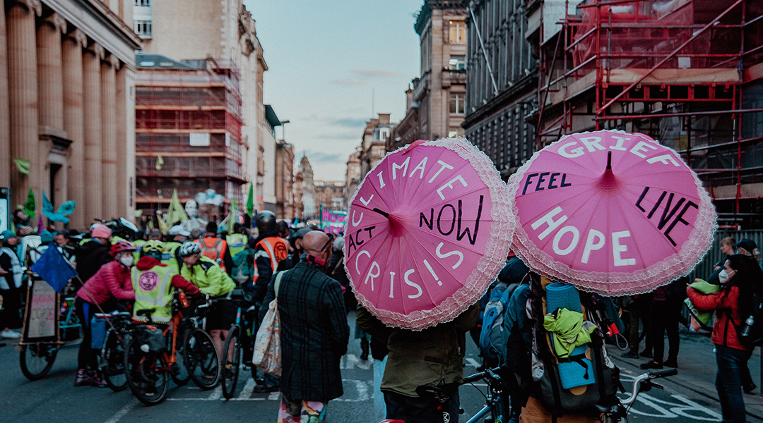 Climate protests Glasgow 2021