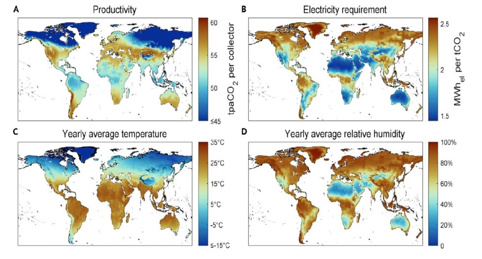 Where in the world will direct air capture be most effective