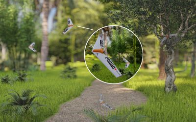A biodegradable drone for environmental monitoring
