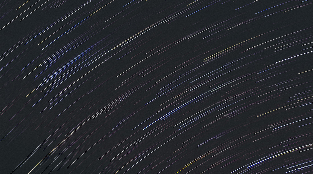 Abstract image of night sky.