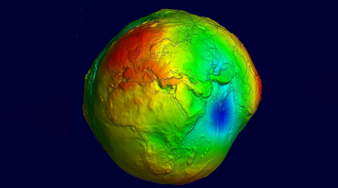 Earth's lowest geoid.