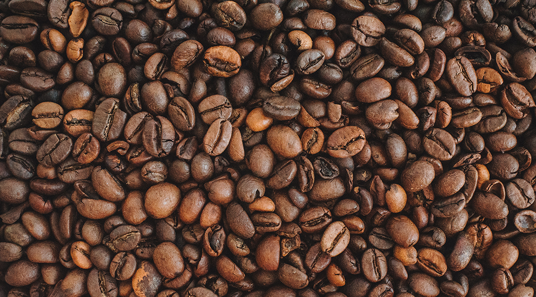 Coffee beans.