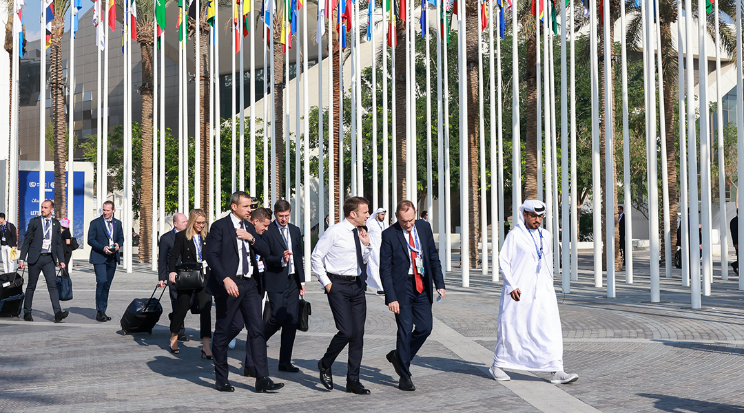 Members of the COP28 summit.