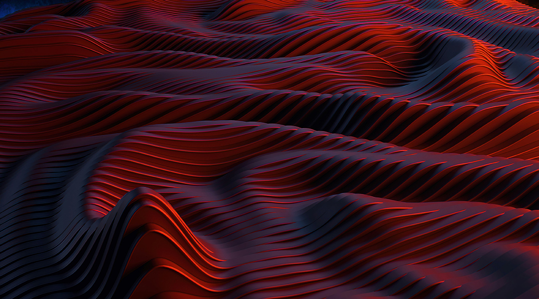 Abstract image of brain waves.