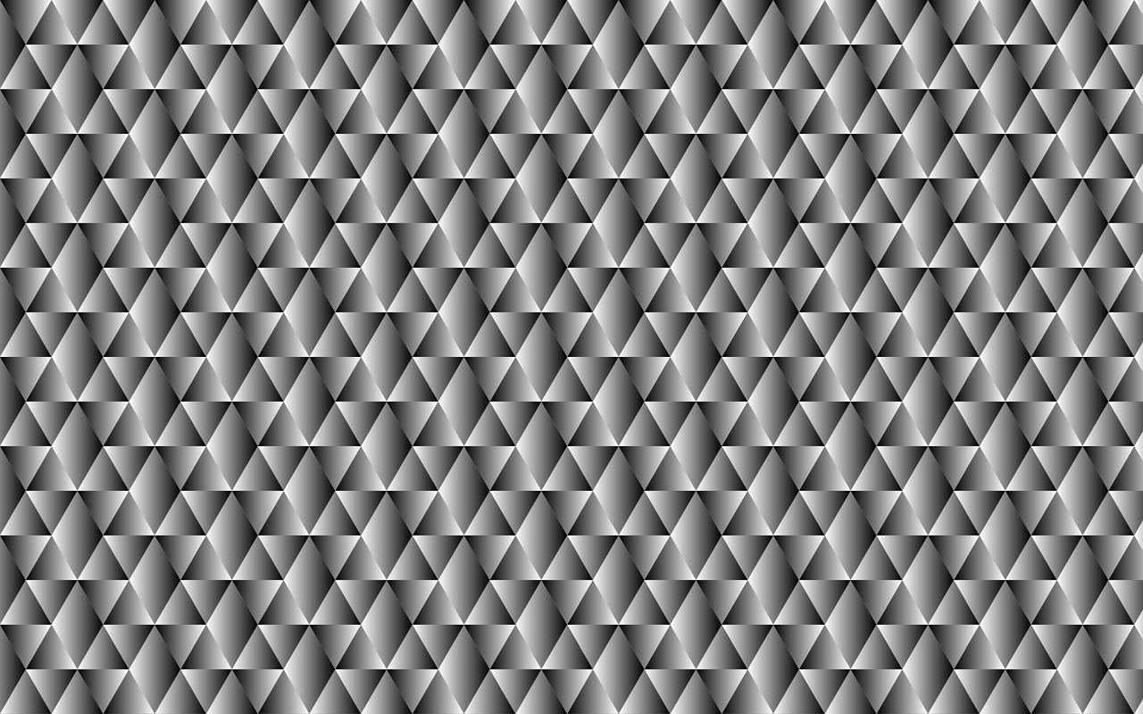 repeating pattern in grey resembling metamaterial