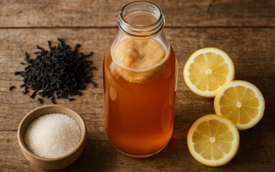 From Kombucha fermentation to green electronics