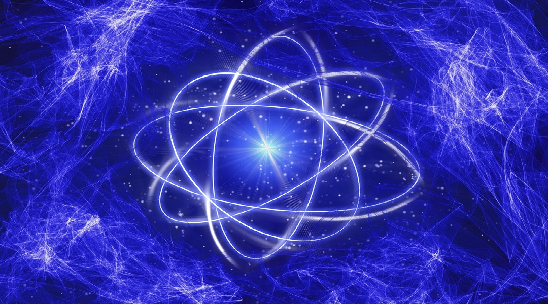 Abstract image in blue