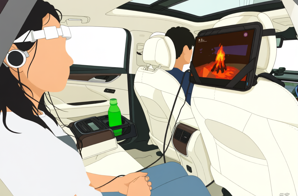 Wearable headband combines AI and mindfulness to alleviate car sickness