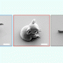 3D-printed animals.