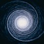 A spiralling tunnel